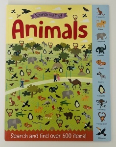 Search and Find: Animals #BK240