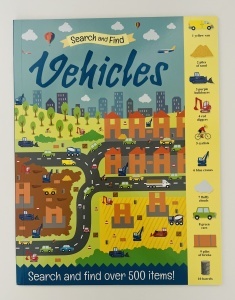 Search and Find: Vehicles #BK242