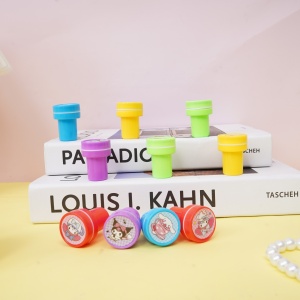 Set 10 Stampile copii, Model Printese din Desene, multicolor#JJ5185 - Img 6