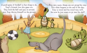 Tony Goes to Playground - For Children on the Autism Spectrum #BK146 - Img 2