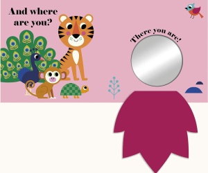 Where’s Mr. Tiger? - Felt Flaps and Mirror #BK312 - Img 4