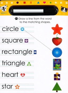 Write and Wipe - Shapes, Opposites and More #BK211 - Img 3