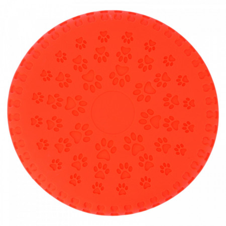 Jucarie frisbee pentru caini, cauciuc, NO589, 23 cm, Corai