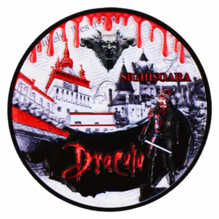 Magnet ceramic, Sighisoara, Dracula, 7 cm