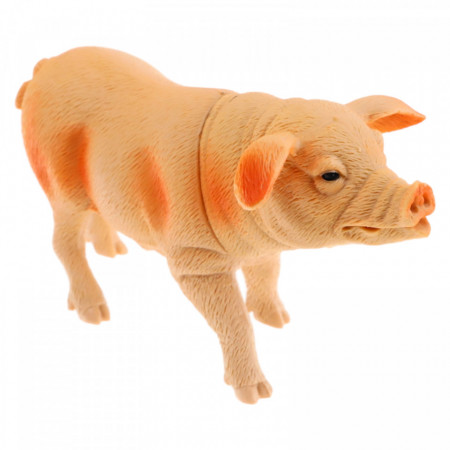 Figurina, Porc, NO6794, 17 cm, Bej