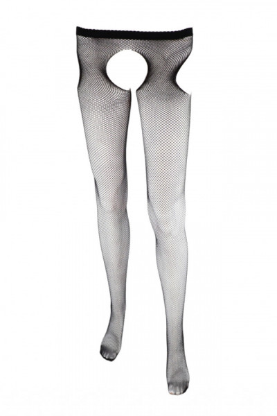 Ciorapi sexy din plasa, Pantyhose, NO8003, One Size INTL, Negru