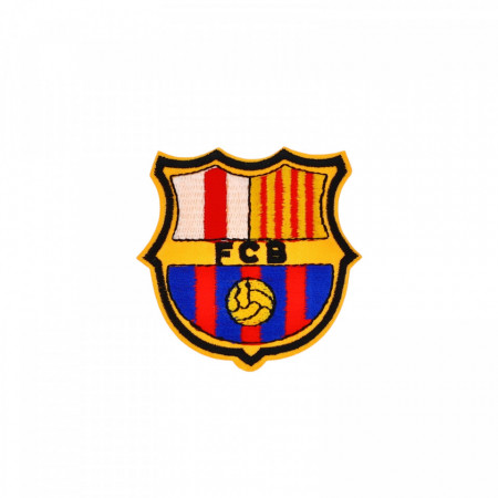 Petic textil / patch brodat, FC Barcelona, 6 cm, Multicolor
