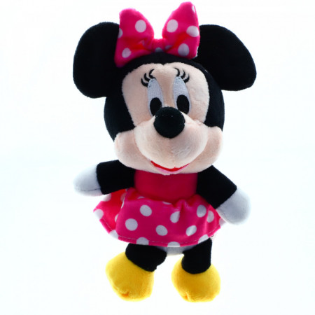 Jucarie de plus Minnie Mouse, Roz, 18 cm