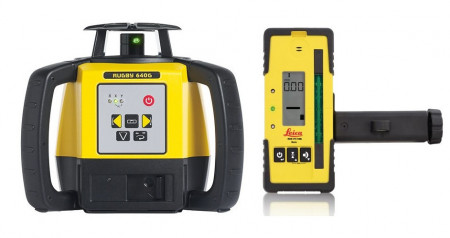 SET Nivela Laser Verde Rotativa Rugby 640G - Leica-6011486