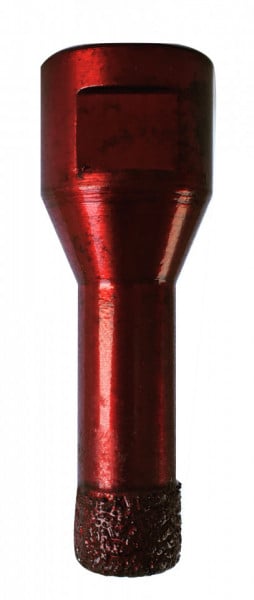 Carota diamantata pt. gresie portelanata & piatra - diam. 14mm - Premium - DXDH.80408.14.W