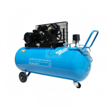 Compresor de aer cu piston - Blue Line 5,5kW, 800 L/min, 10 bari - Rezervor 270 Litri - WLT-BLU-800-5.5/270