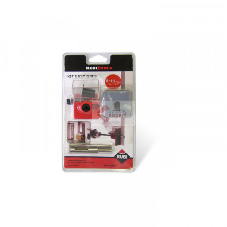 Kit carote diamantate EasyGres 6, 10mm, 2 buc. - RUBI-4919