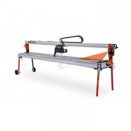 Masina de taiat placi de marmura mari 320cm, 3.4kW, SUPREME 320S cu laser si roti - Battipav-83201/T380S1