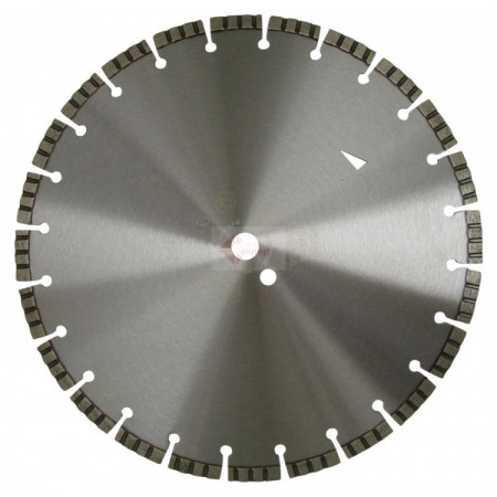 Disc DiamantatExpert pt. Beton armat - Turbo Laser 300x25.4 (mm) Profesional Standard - DXDH.2017.300.25