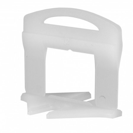 Distantiere Autonivelare Clipsuri Delta pt. nivelare placi ceramice 1.5mm, 100buc. - RUBI-2840