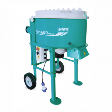 Malaxor profesional MIX 120 Plus, 1.4kW - IMER
