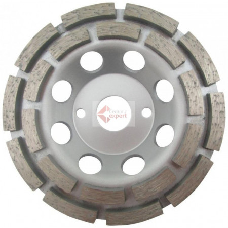Cupa diamantata rand dublu diamant - Beton/Abrazive 180x22.2mm Profesional Standard - DXDH.4407.180