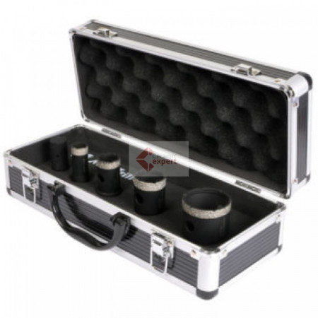 Kit 5 carote diamantate Montolit FSB 20-50 mm, FPU 20 mm - pt. placi ceramice, piatra naturala