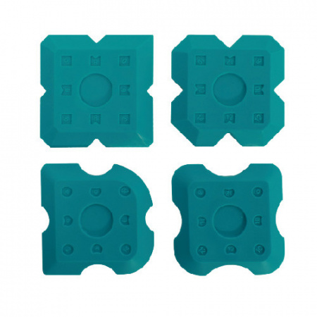 Kit aplicator din silicon, 4buc. - BIHUI-STAK4