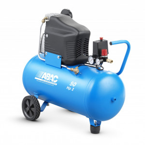 Compresor de aer cu piston - 1.5 kW, 220 L/min, 10 bari - Rezervor 50 Litri - ABAC-MONTE-CARLO-L20 - Img 2