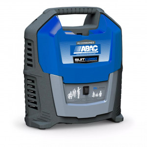 Compresor de aer cu piston fara ulei, silentios - 1.1 kW, 160 L/min, 8 bari - fara Rezervor - ABAC-SUITCASE-0 - Img 1