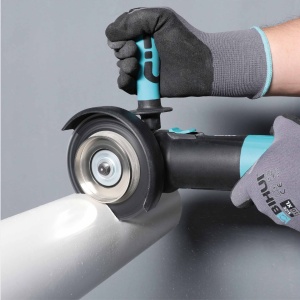 Disc brazat în vacuum pentru taiat Metal / PVC 125x22.2 (mm) - BIHUI-DCWMB5 - Img 7