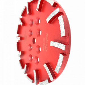 Disc cu segmenti diamantati pt. slefuire pardoseli - segment mediu - Rosu - 250 mm - prindere 19mm - DXDY.8500.250.43 - Img 3