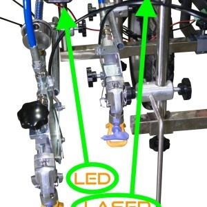 Echipament airless pentru trasat marcaje rutiere - Complet Echipat - 1/4", 2 pistoale, 3.0L/min, 5.5hp Honda - CNO-APSR-Duo-Honda - Img 16