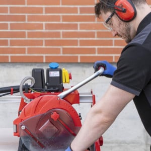 Masina de taiat gresie, faianta si placi 98cm, 1.1kW, DC-250 850 PYTHON 230V-50 Hz. - RUBI-56941 - Img 5