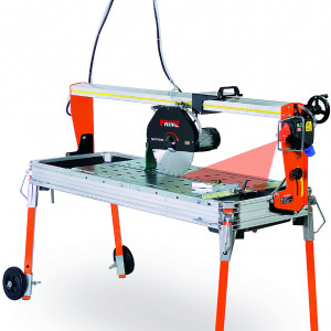 Masina de taiat placi, materiale de constructii - 120cm, 2.2kW, PRIME 120S, kit laser si roti - Battipav-91201 - Img 2