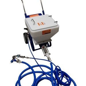 Masina multifunctionala de tencuit, gletuit, izolatii, debit max. 0-15 L/min, 2.2kW Monofazata, 20 bar, cuva 45L - CNO-MFS15 - Img 8