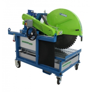 Masina taiat materiale de constructii MAGNUM 1000L - 7.5kW, 400V, lungime 702cm, grosime 420mm, disc 1000mm - SIMA-10051000 - Img 2