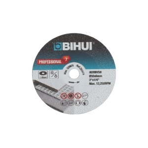 Mini disc multifunctional brazat in vacuum, ∅50x6mm pt. polizor AGMN100 - BIHUI-AGMBV50 - Img 3