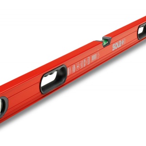Nivela cu bula ( Boloboc ) cu profil tubular, 180cm Big RED 3 180 - Sola-01219601 - Img 1