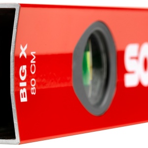 Nivelă cu bula ( Boloboc ) cu profil tubular BIG X, 40cm - Sola-01370501 - Img 5