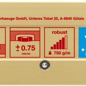 Nivelă cu bula (Boloboc magnetic) cu profil tubular, 100cm AZM 3 100 - Sola-01823301 - Img 3