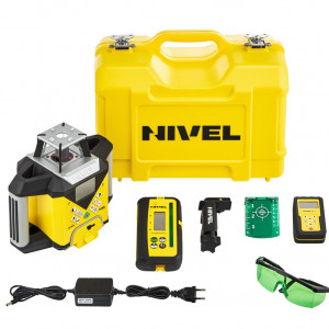 Nivela Laser Rotativa, laser verde - cu afisarea digitala a diferentelor - NL740G Digital - Nivel System - Img 5