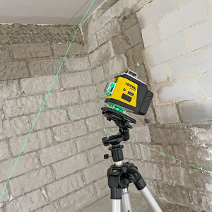 Pachet Laser verde în cruce (4 x 360°), Bluetooth cu trepied - Nivel System-CL4G - Img 7
