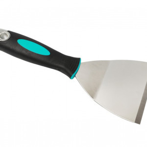 Spatula pentru indepartare placi 100mm cu capat metalic pentru lovire cu ciocanul, maner soft-grip - BIHUI-TRSC4 - Img 2