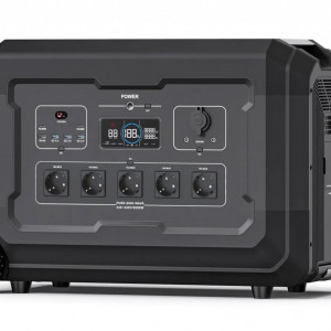Statie acumulator portabil pentru incarcare rapida FastCharge, LiFePO4, Generator Solar Power Station - 3600W, 3072Wh - WP-PS3 - Img 1