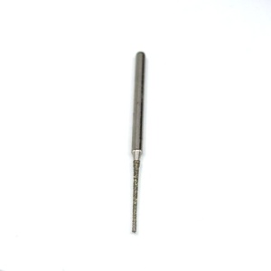 Burghiu freza diamantata, diam 0,8mm, lungime activa 15mm, totala 42mm, coada prindere 2,3mm - DXDY-MPU350W-CD15 - Img 6