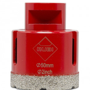 Carota diamantata pt. portelan, placi ceramice DryGres 50mm - RUBI-4914