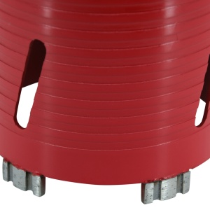 Carota diamantata Super PREMIUM ø115mm x 180mm x M16 pentru gaurire Beton armat, Zidarie, Granit - DXQZ.REDCORE.115 - Img 8