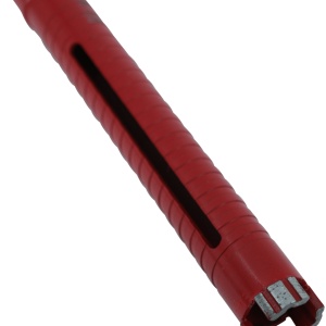 Carota diamantata Super PREMIUM ø28mm x 180mm x M16 pentru gaurire Beton armat, Zidarie, Granit - DXQZ.REDCORE.28 - Img 9