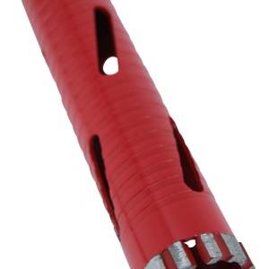 Carota diamantata Super PREMIUM ø41mm x 180mm x M16 pentru gaurire Beton armat, Zidarie, Granit - DXQZ.REDCORE.41 - Img 9