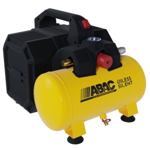 Compresor de aer cu piston fara ulei, silentios - 0.55 kW, 110 L/min, 8 bari - Rezervor 6 Litri - ABAC-START-XT-SIL-07 - Img 5