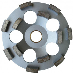 Cupa diamantata rand dublu "dinti scurti" - Beton pt. Festool/Protool 130x25mm Profesional Standard - DXDH.4207.130.25 - Img 1