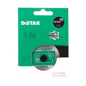 Disc diamantat ButtonCut ultra-subtire pt. mini-polizoare, pt. portelan, 50x0,8x5,8 (mm) cu ax prindere 3.2-3.0F, Super Premium - DiStar-11120159106 - Img 7