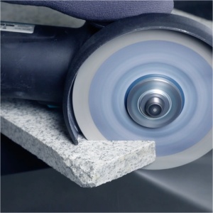 Disc Diamantat pt. taiat si slefuit sticla 250x22.23 (mm), segment 15mm Premium - BIHUI-DPG250 - Img 3