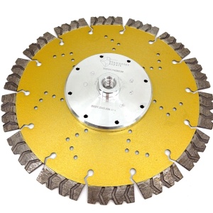 Disc DiamantatExpert pt. Beton armat extrem de dur & piatra - SHARK 230mm Super Premium - DXDY.2040.230 - Img 6
